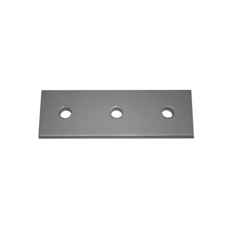 Fence Post 3-Hole Splice Plate Detail