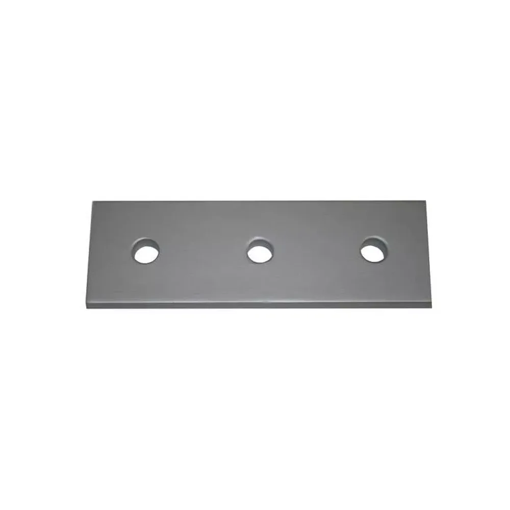 Fence Post 3-Hole Splice Plate Detail