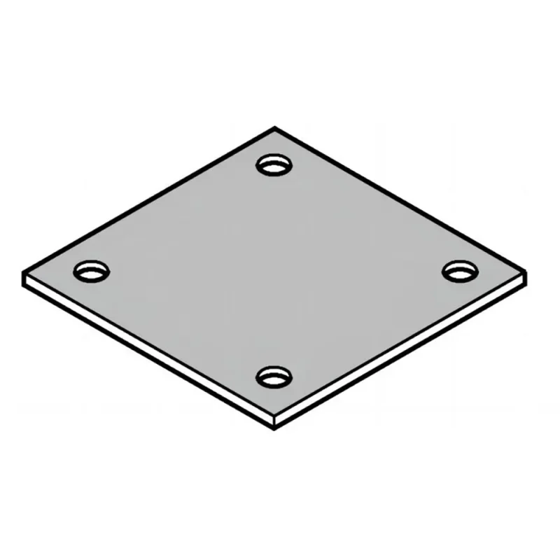 Square Weldable Floor Flange Base Plate