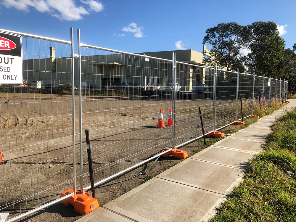 Welded Mesh Temporary Fence