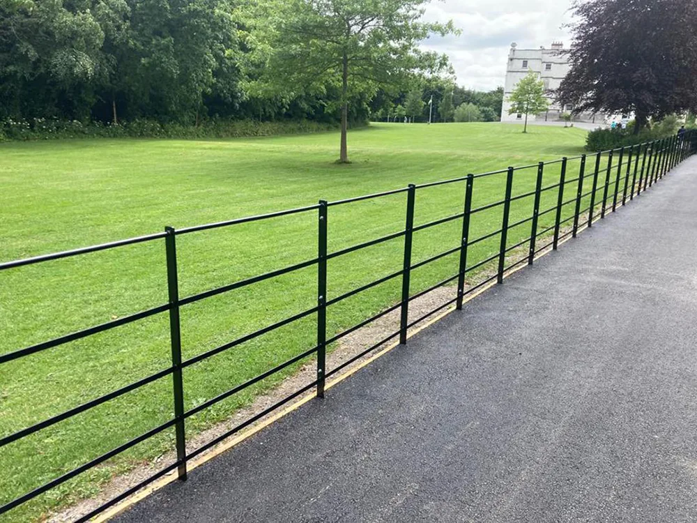 Aluminium Estate Fence Panel Application