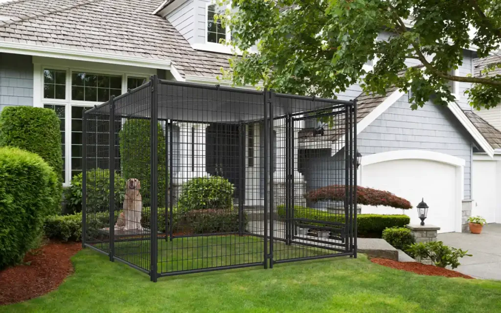Mesh Welded Wire Dog Kennel Application