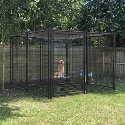 Welded Wire Mesh Dog Kennel Panel FENCE DEPOT
