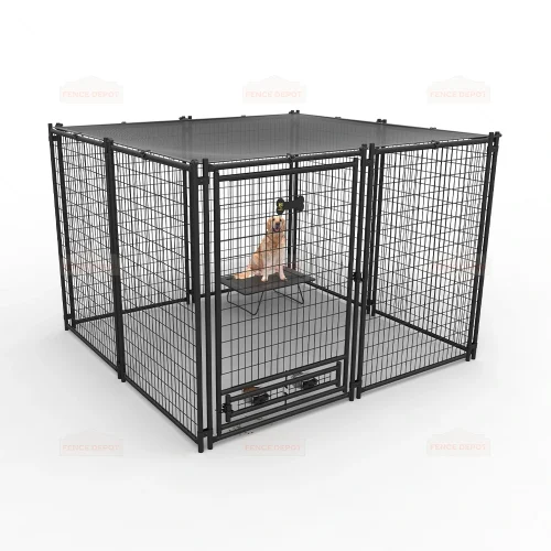 Welded Wire Mesh Dog Kennel Panel FENCE DEPOT