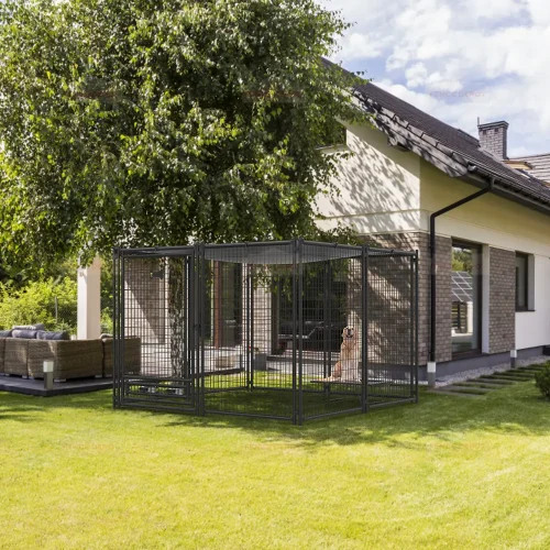 Welded Wire Mesh Dog Kennel Panel FENCE DEPOT