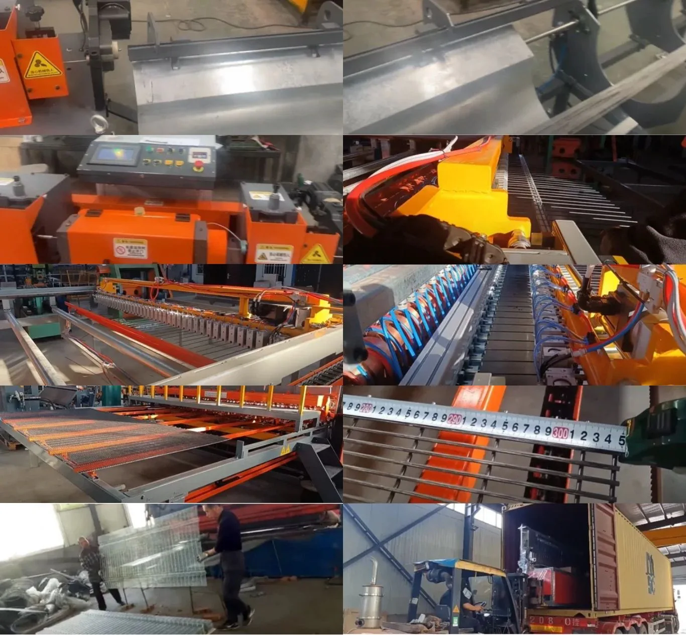 358 Mesh Fence Production Process