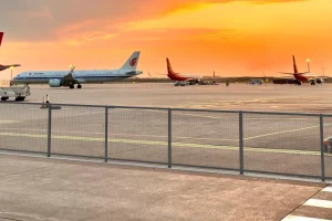 358 Mesh Fence in Airport