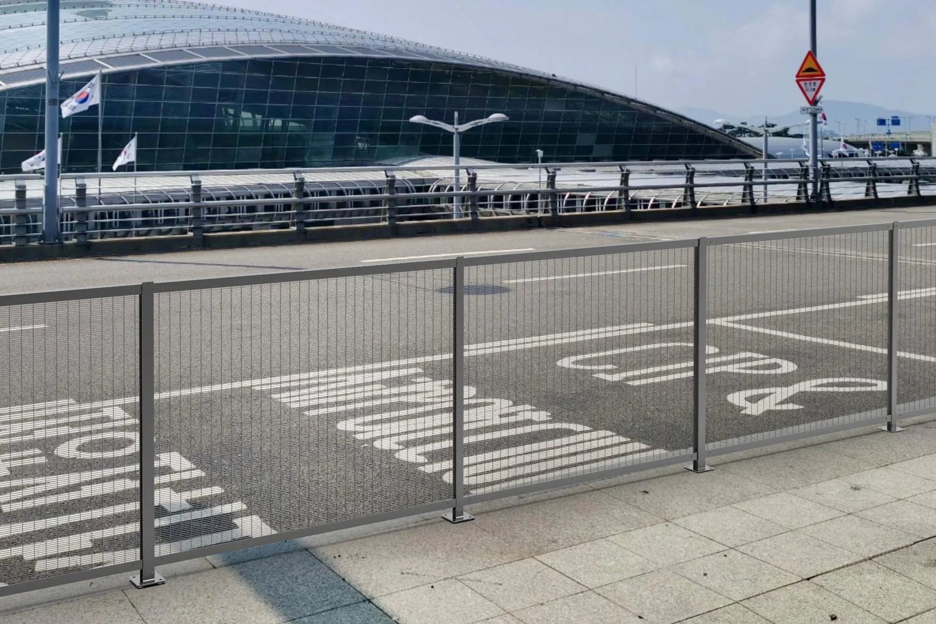358 Mesh Fencing in High Speed ​​Rail Station