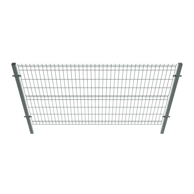 3D Curved Fence Panel Detail