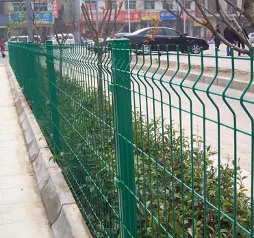 3D Fence Panel in street