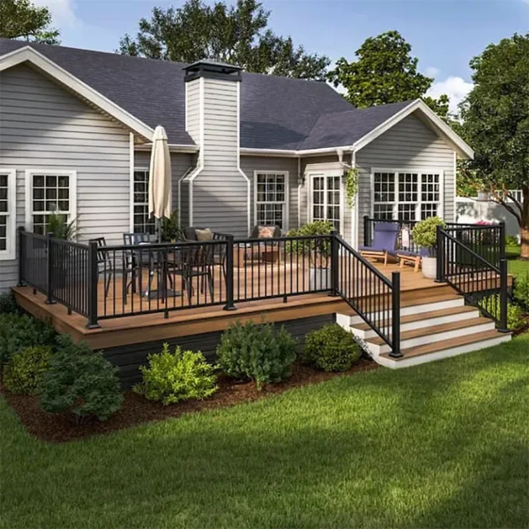 Aluminum Railing And Stair Handrail Railing Application