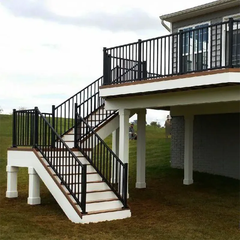 Aluminum Railing And Stair Handrail Railing Application