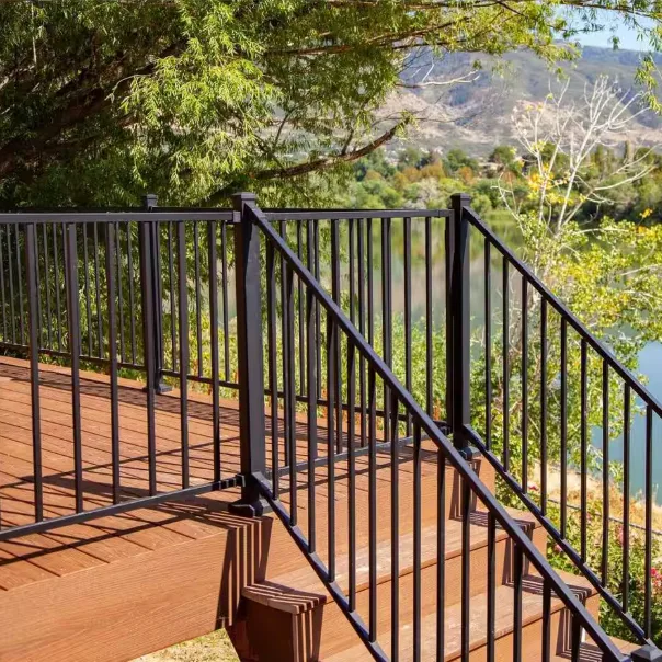 Aluminum Railing And Stair Handrail Railing application