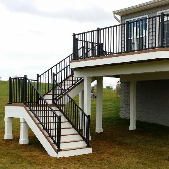 Aluminum Railing And Stair Handrail Railing application
