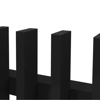 Aluminum Vertical Blade Fencing Detail