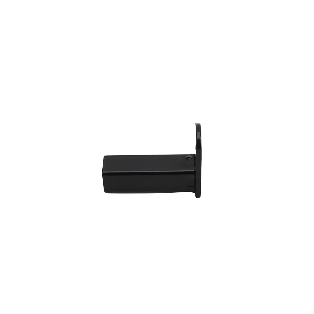 Black Fence Rail Mounting Brackets