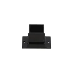 Black Steel Adjustable Fence Rail Brackets