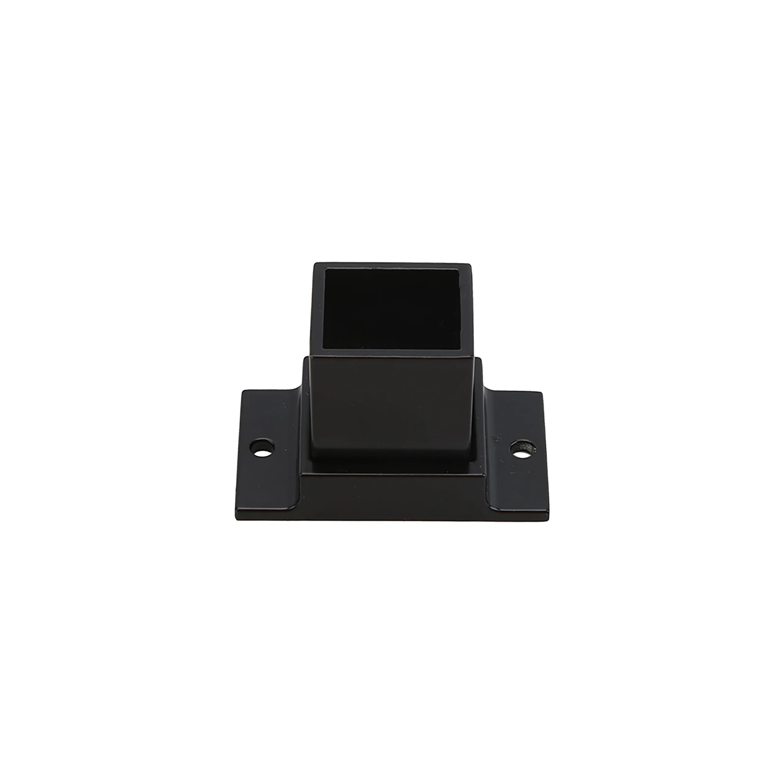 Black Steel Adjustable Fence Rail Brackets