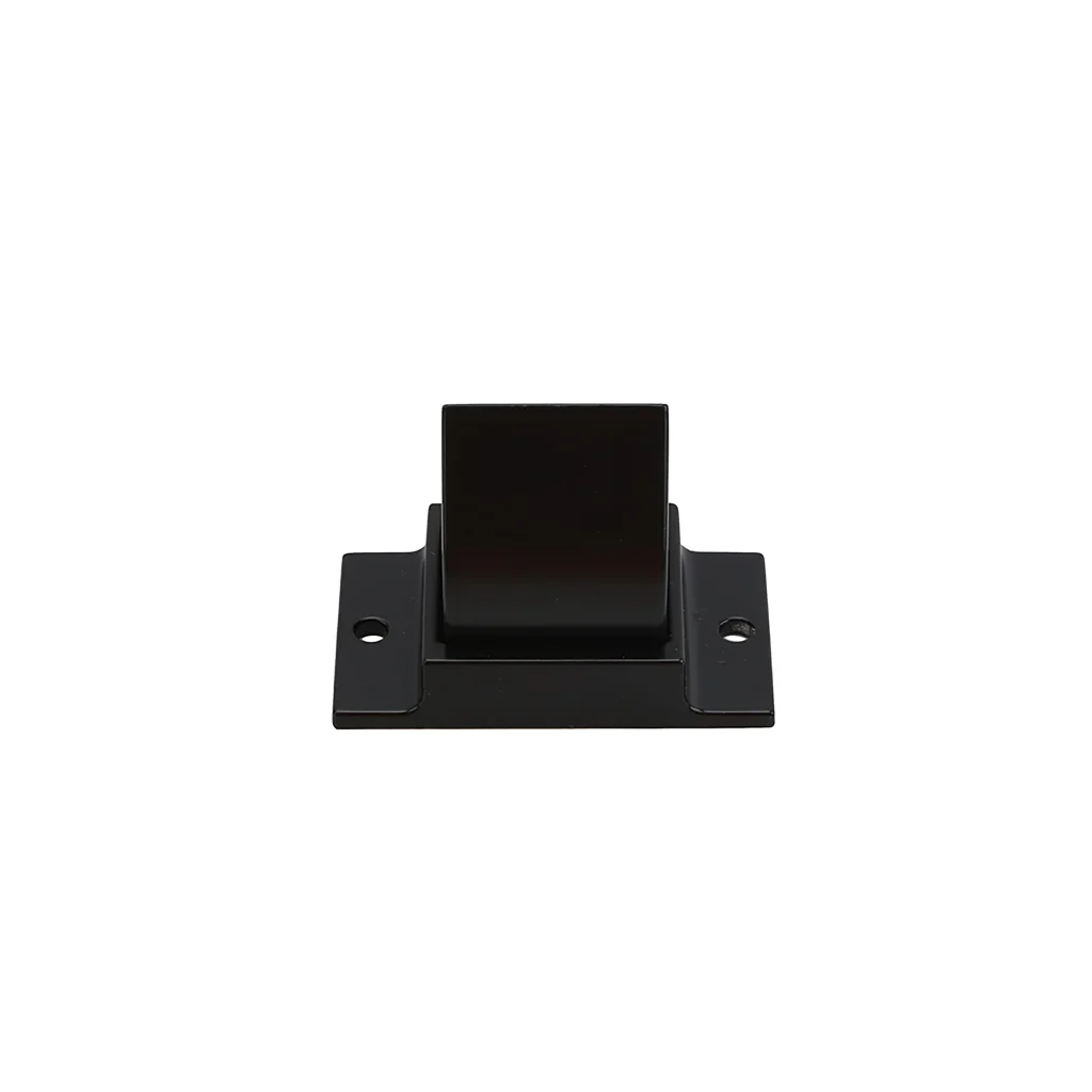 Black Steel Adjustable Fence Rail Brackets