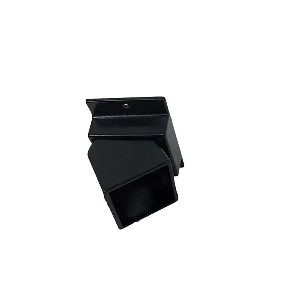 Black Steel Adjustable Fence Rail Brackets