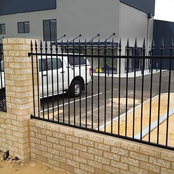 Fence Single Lug Rail Brackets Application