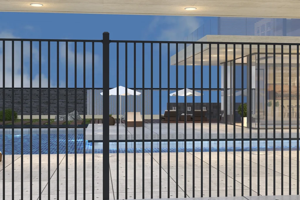 Metal Pool Fence