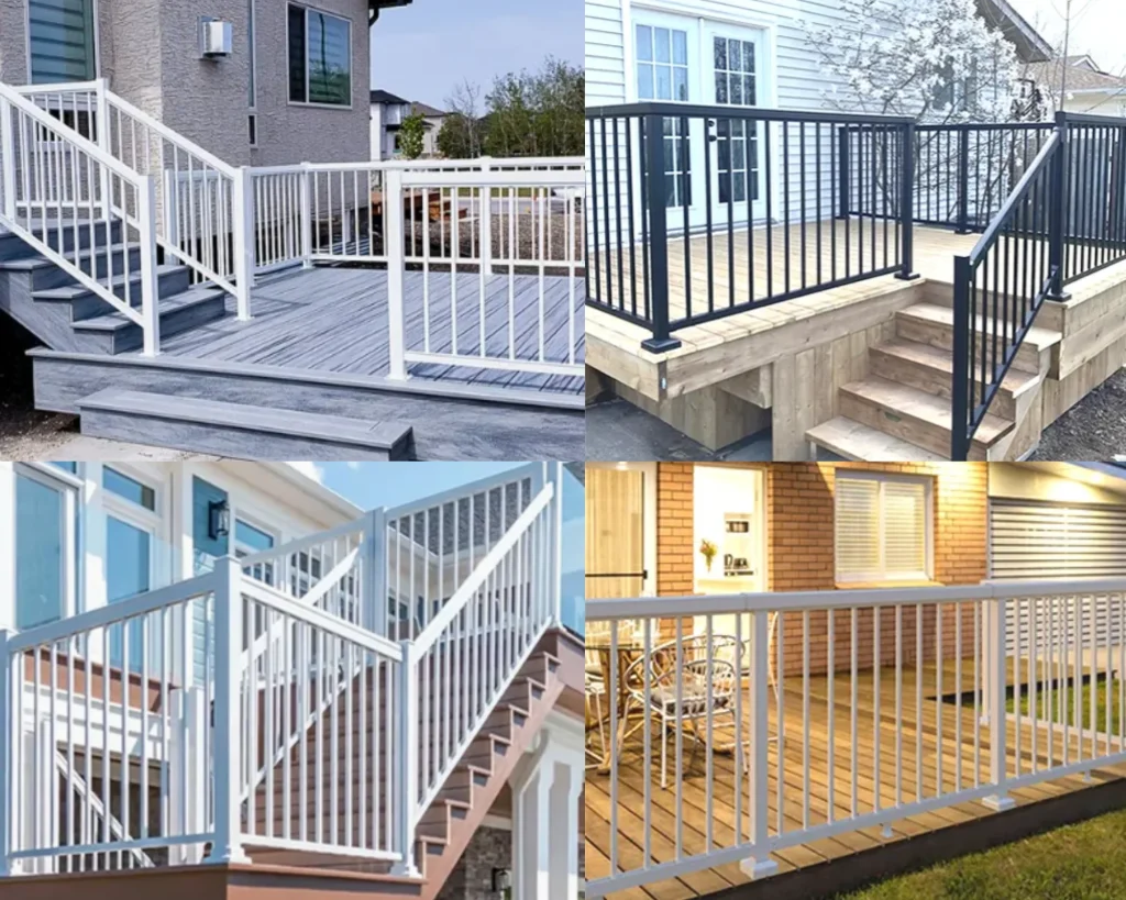 Metal Stair Railing Panels scene