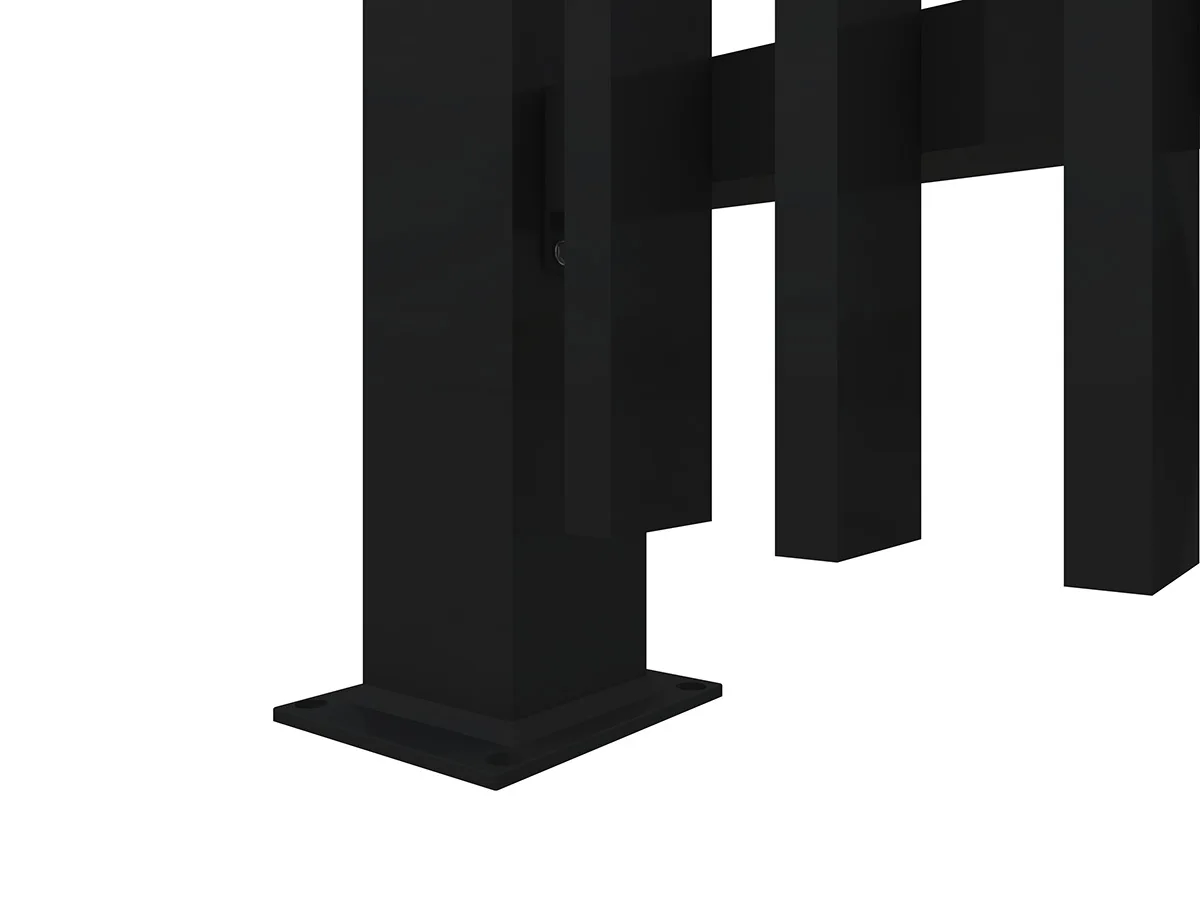 Metal Vertical Blade Fence Panel Product Details 2