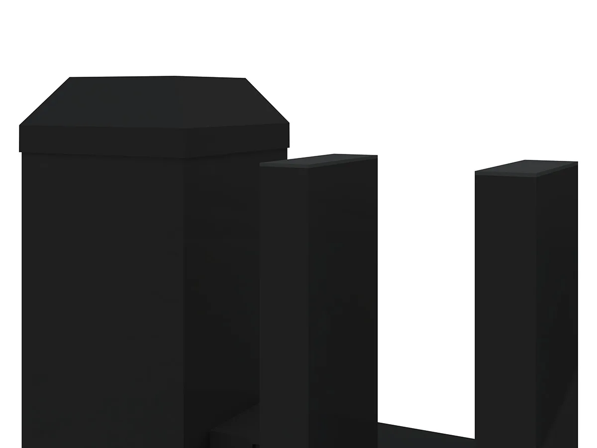 Metal Vertical Blade Fence Panel Product Details 3