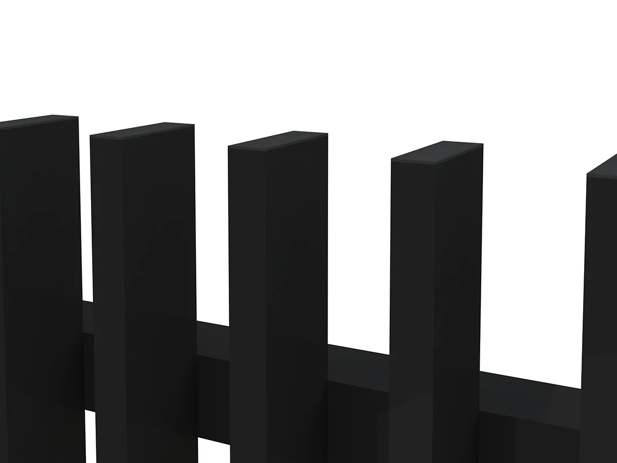 Metal Vertical Blade Fence Panel Product Details 5