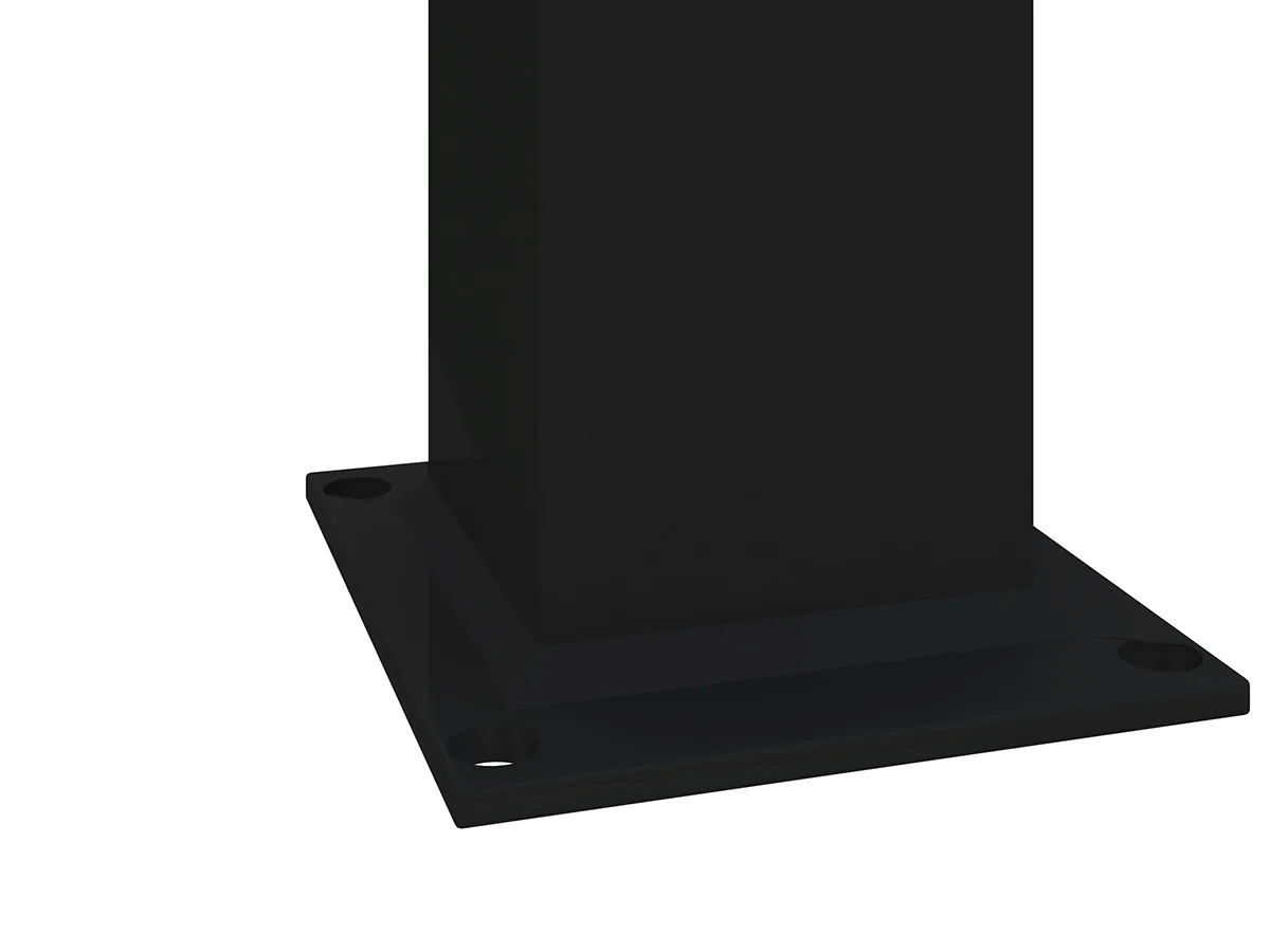 Metal Vertical Blade Fence Panel Product Details 6