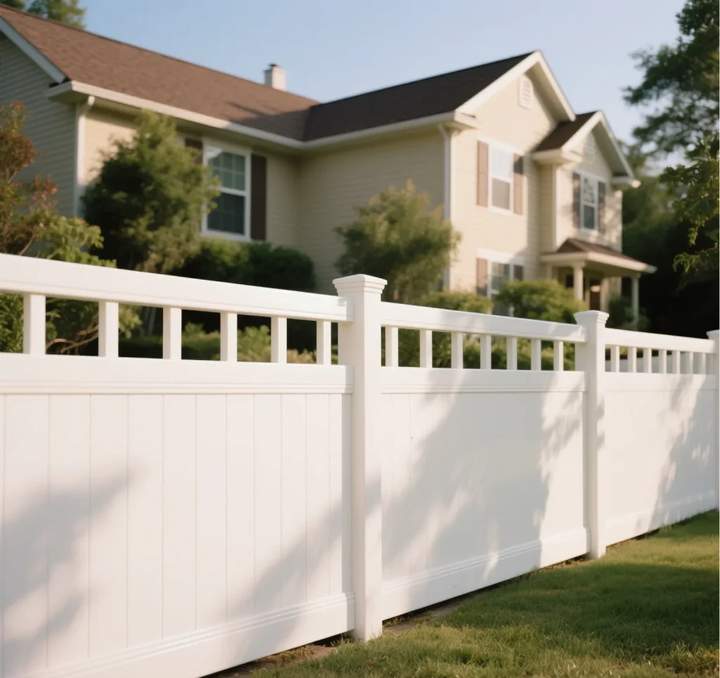 PVC fence