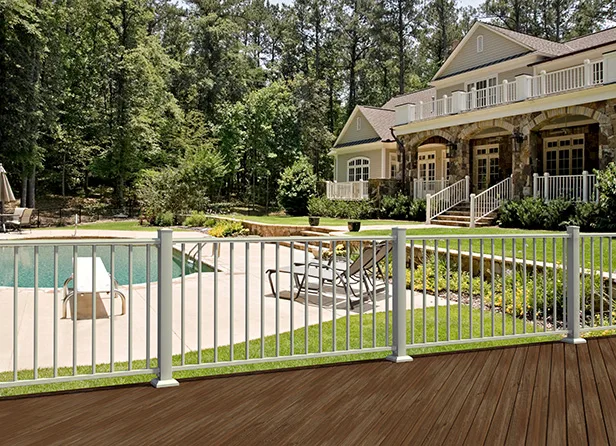 aluminum stair railing