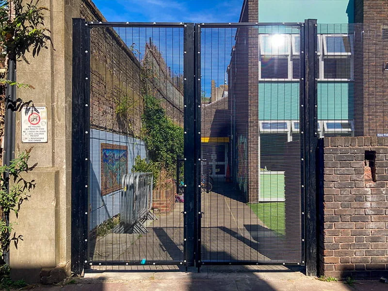 358 fence gate application