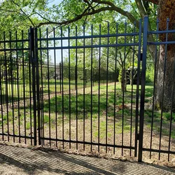 Aluminum 3 Rails Spear Top Gate application
