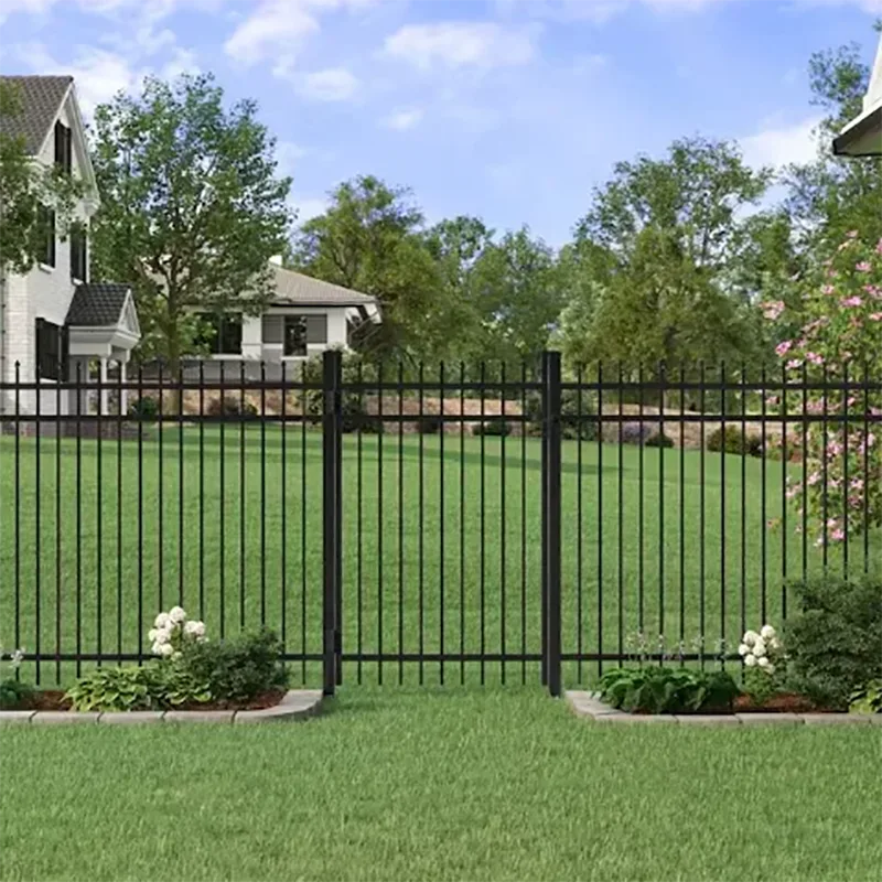 Aluminum 3 Rails Spear Top Gate application