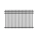 Aluminum 3 Rails Spear Top fence