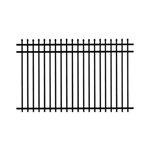 Aluminum 3 Rails Spear Top fence