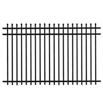 Aluminum 3 Rails Spear Top fence