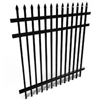 Aluminum 3 Rails Spear Top fence
