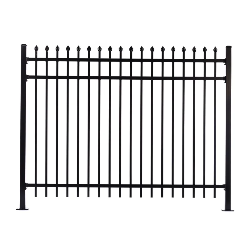 Aluminum 3 Rails Spear Top fence