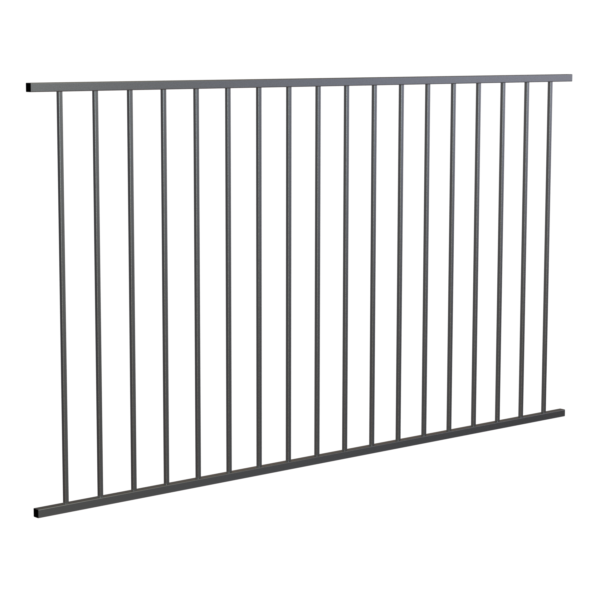 Aluminum Flat Top Fence