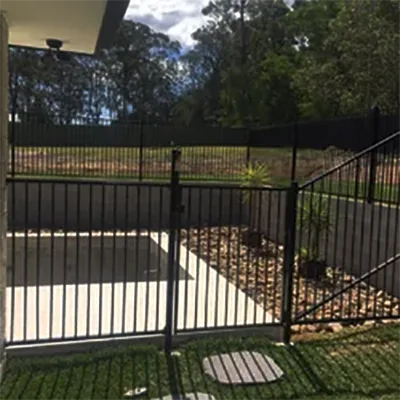 Aluminum-Flat-Top-Gate-Application