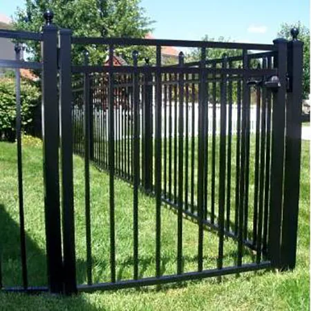 Aluminum Flat Top Gate With Spear application