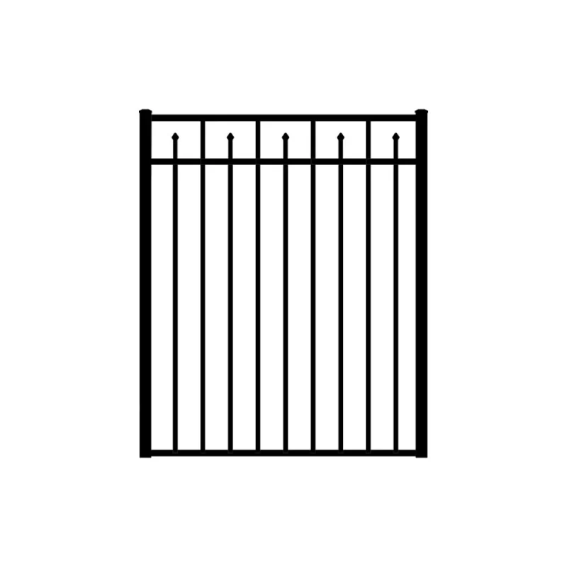 Aluminum Flat Top Gate With Spear
