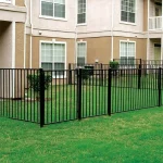 Aluminum Flat Top Gates Application