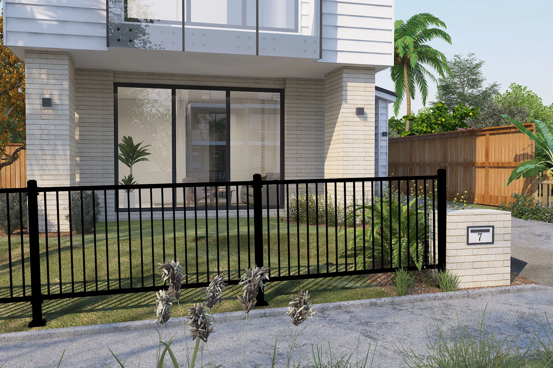 Flat Top Fence