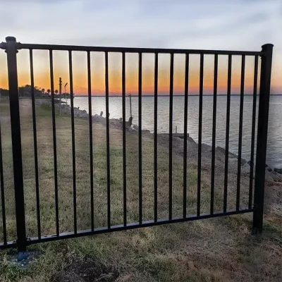 Outdoor Steel Powder Coated Fence Panels
