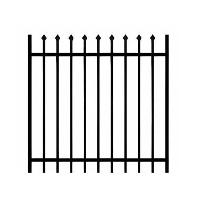 Steel Commercial Spear Top Gate