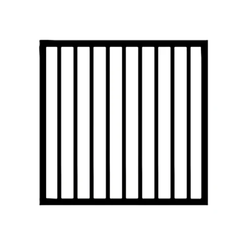 Steel Welded Commercial Flat Top Gate